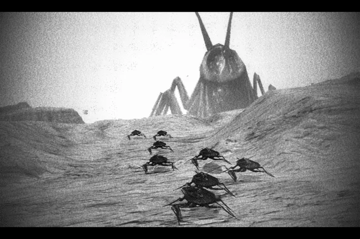 Viktors Timofejevs. Stopkadrs no video ''Contnuum''. 2017. Mākslinieka īpašums.